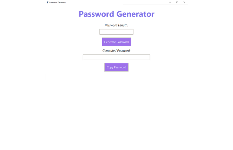Password Generator